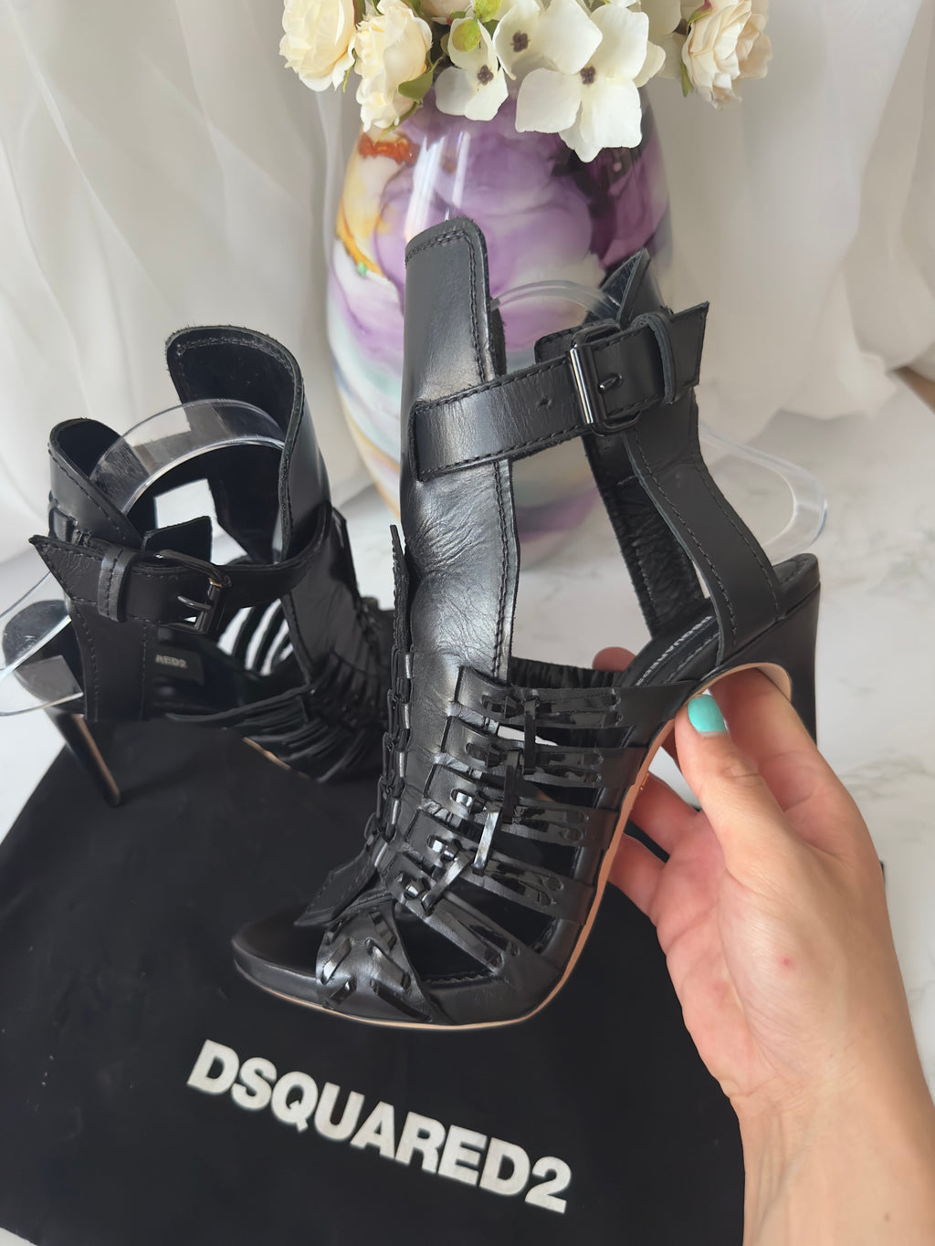 Dsquared2 Gladiator Heels Spring 2020 Ready-to-Wear - EU38