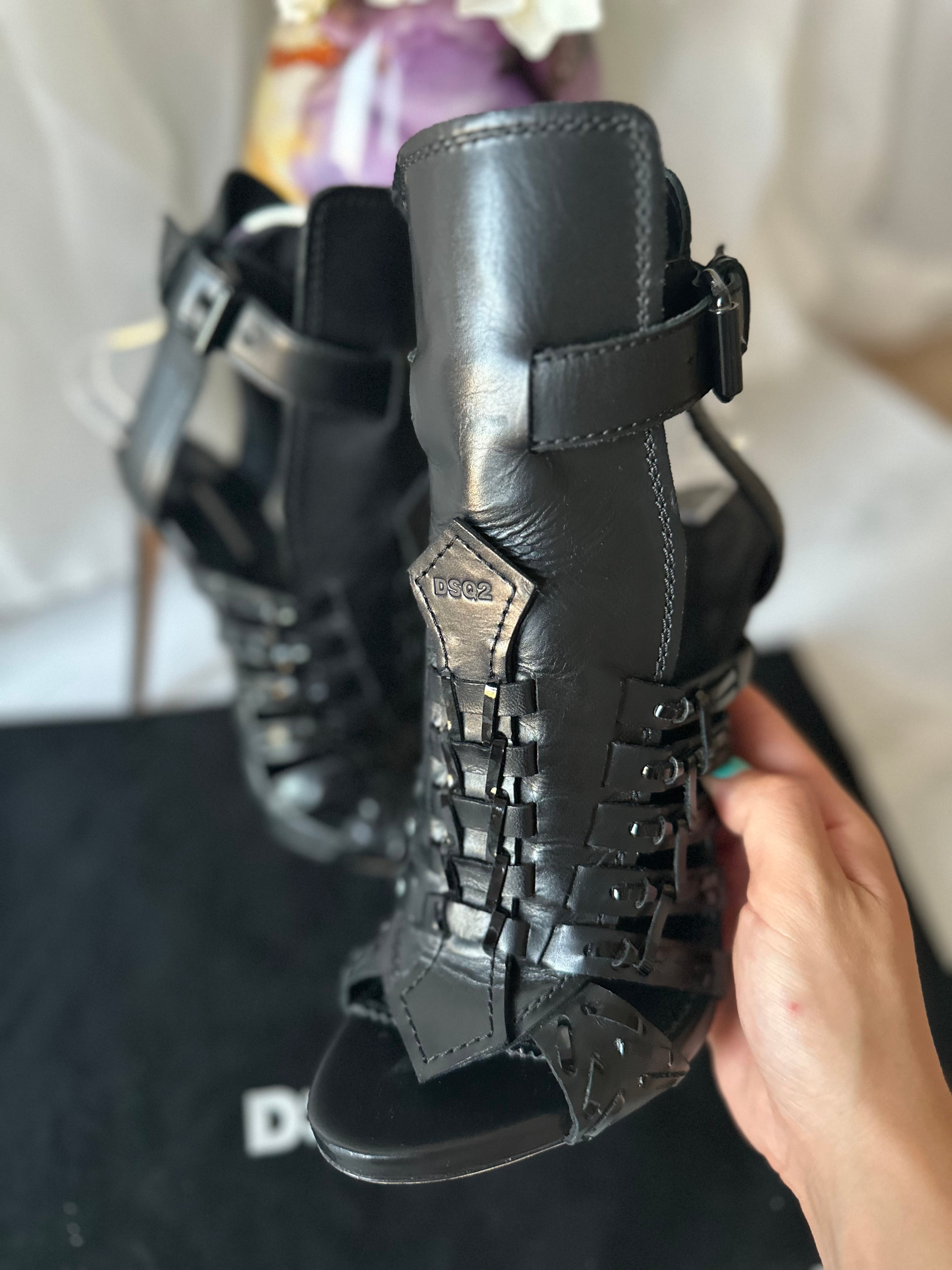 Dsquared2 Gladiator Heels Spring 2020 Ready-to-Wear - EU38