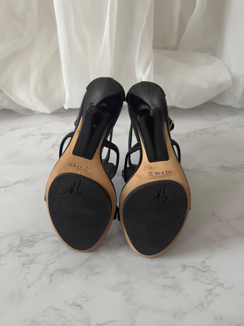 Rare Giuseppe Zanotti Beaded Strappy Sandals - EU36