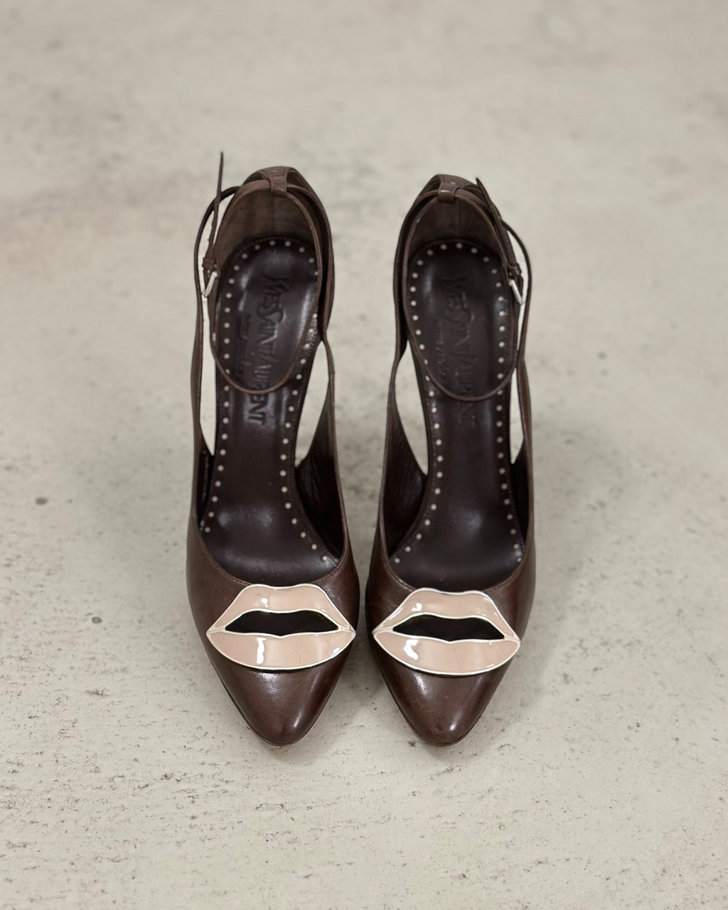 SS2003 Yves Saint Laurent by Tom Ford Dali Lip Heel - EU37