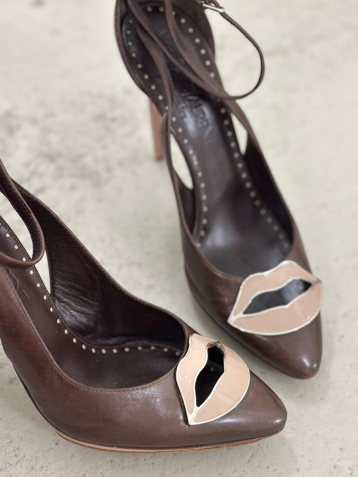 SS2003 Yves Saint Laurent by Tom Ford Dali Lip Heel - EU37